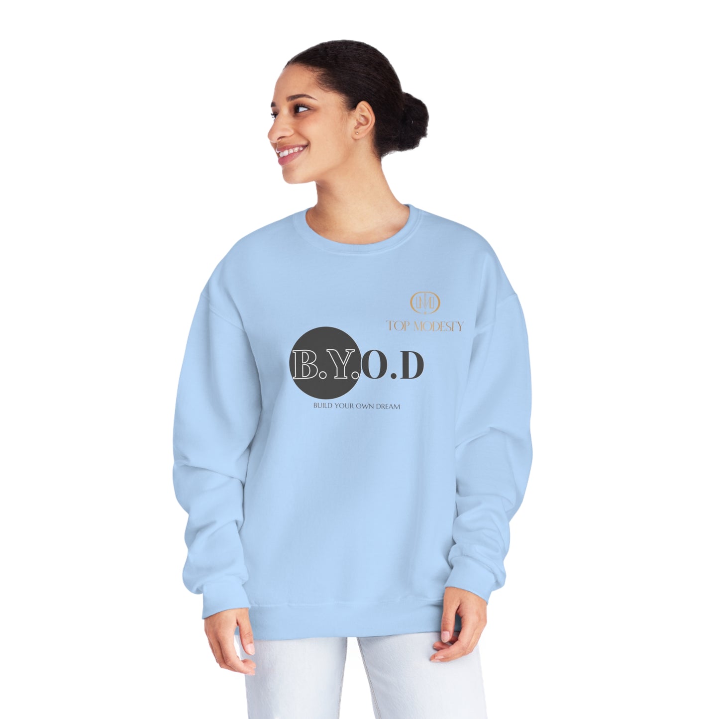 Top Modesty-Unisex NuBlend® Crewneck Sweatshirt