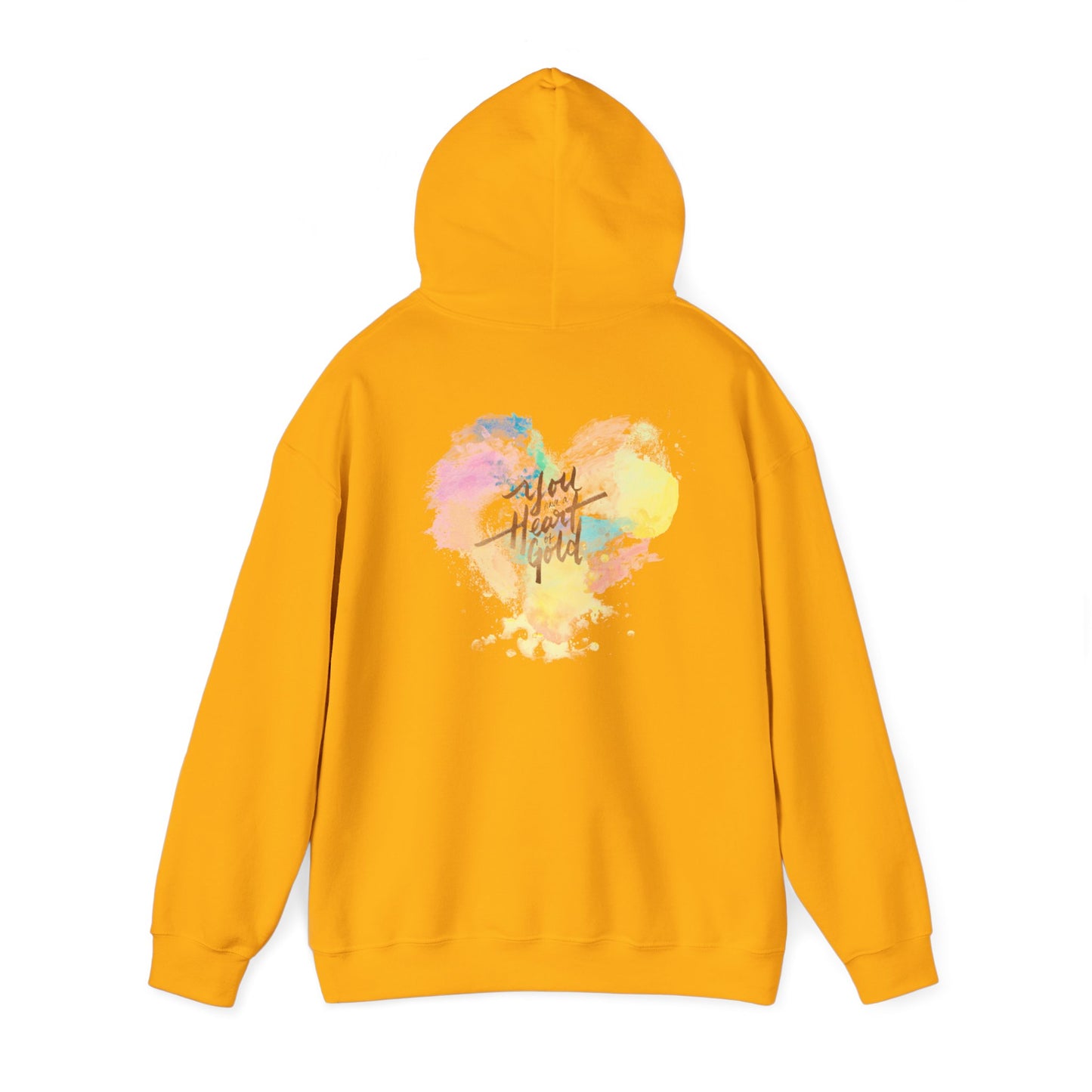 Top Modesty Heart of Gold Unisex Heavy Blend™ Hooded Sweatshirt