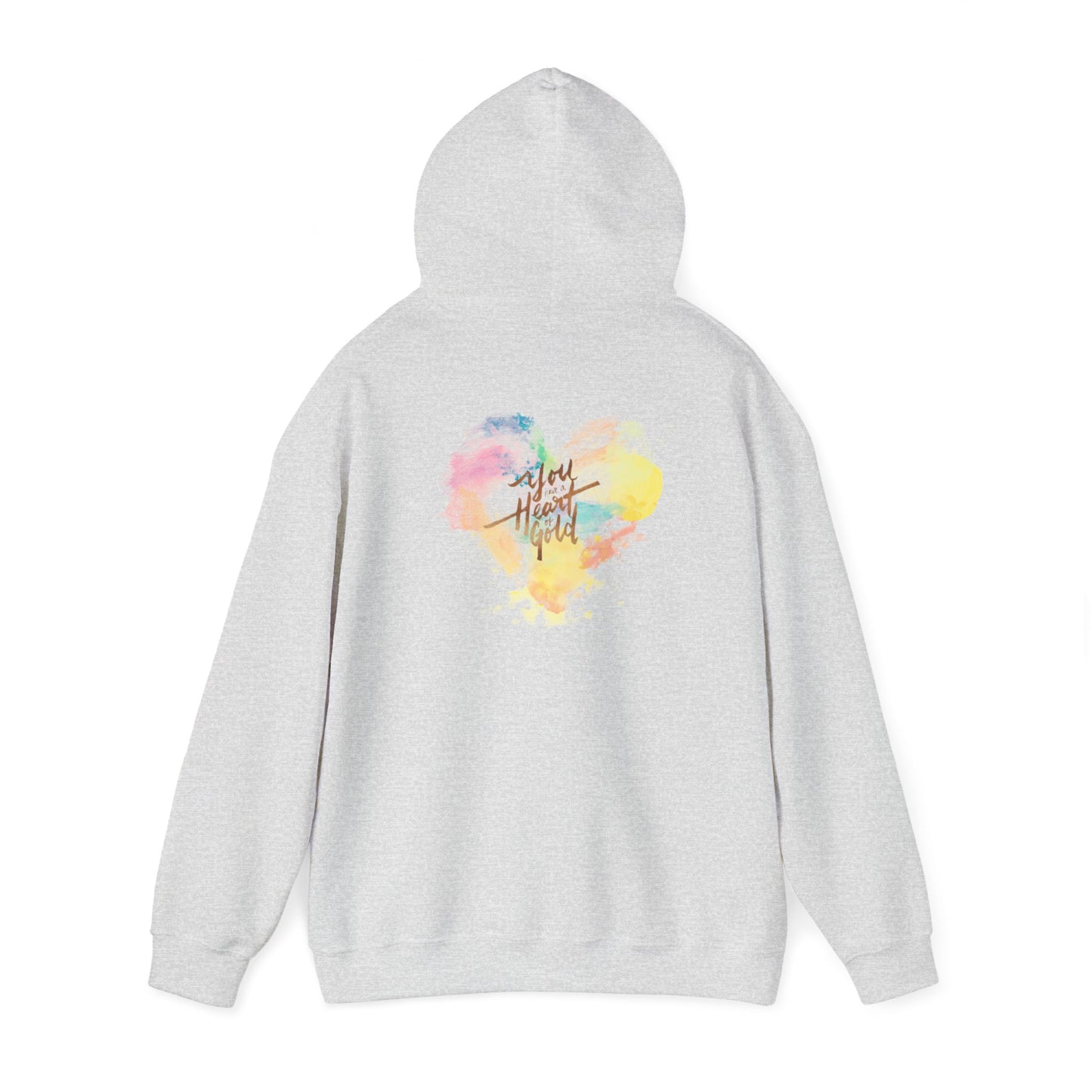 Top Modesty Heart of Gold Unisex Heavy Blend™ Hooded Sweatshirt