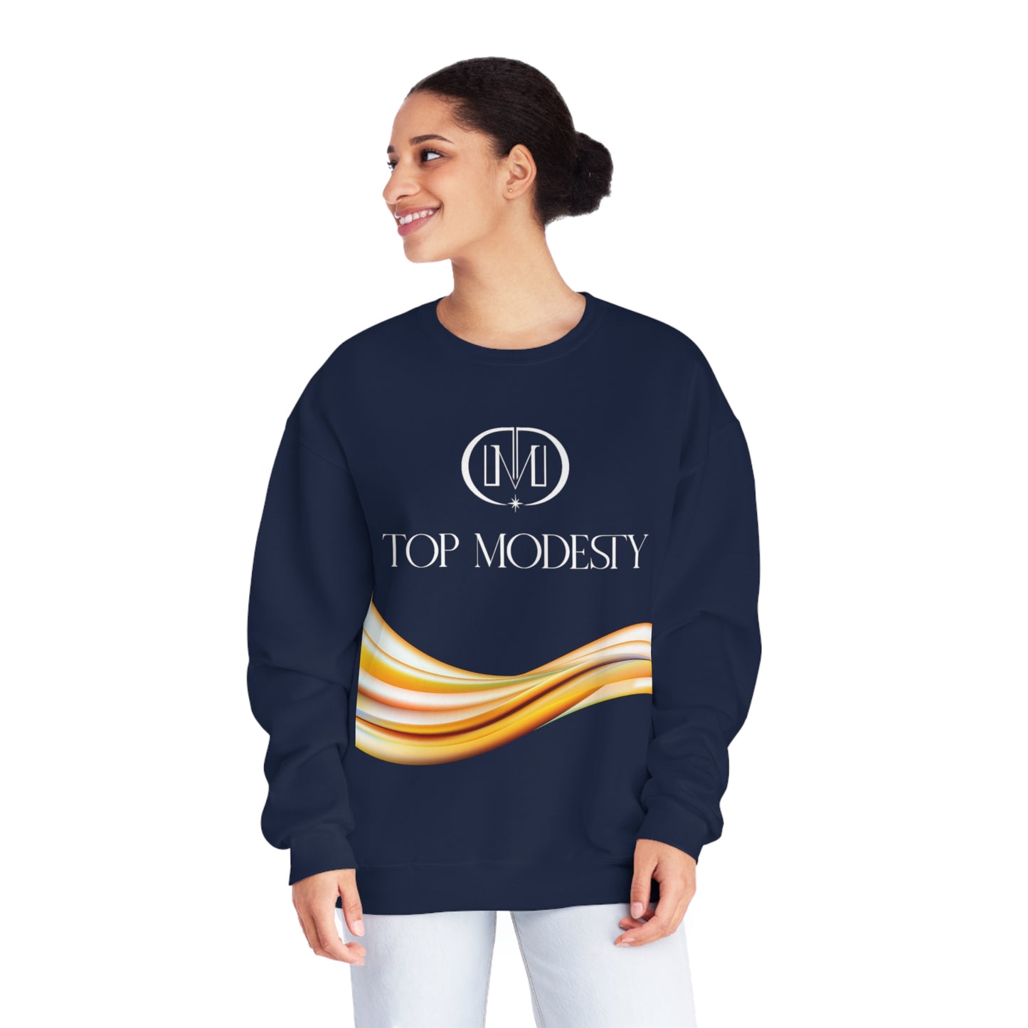 Top Modesty-Unisex Intent Crewneck Sweatshirt