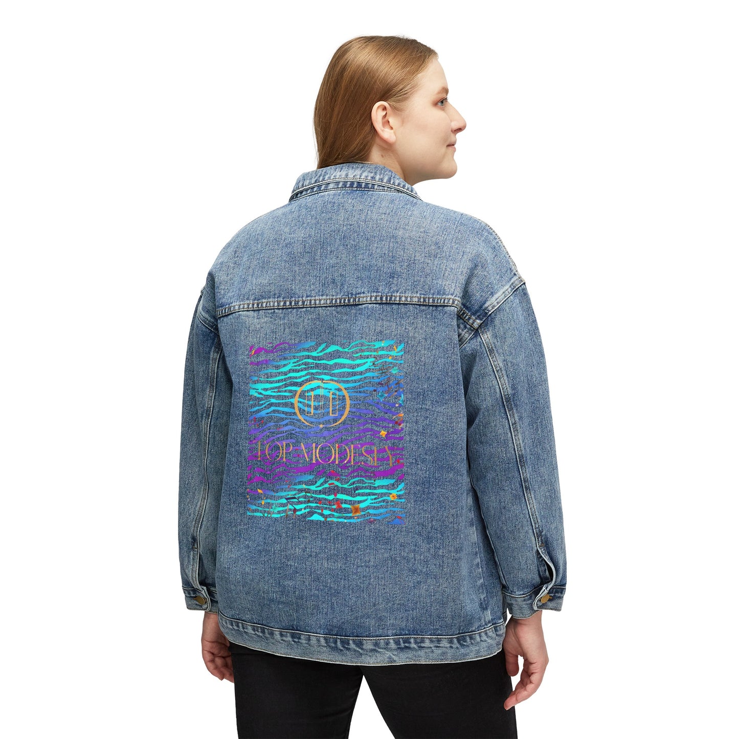 Top Modesty Women's Overflow Denim Jacket