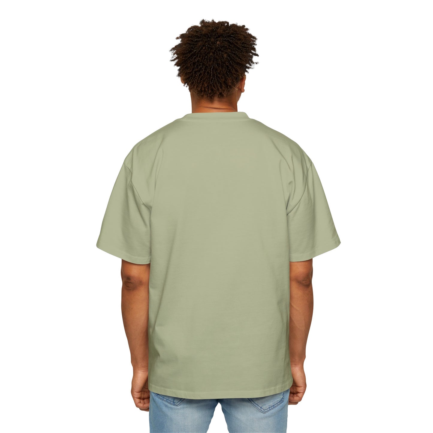 Top Modesty Official (with God All Things Are Possible) Men's Heavy Oversized Tee