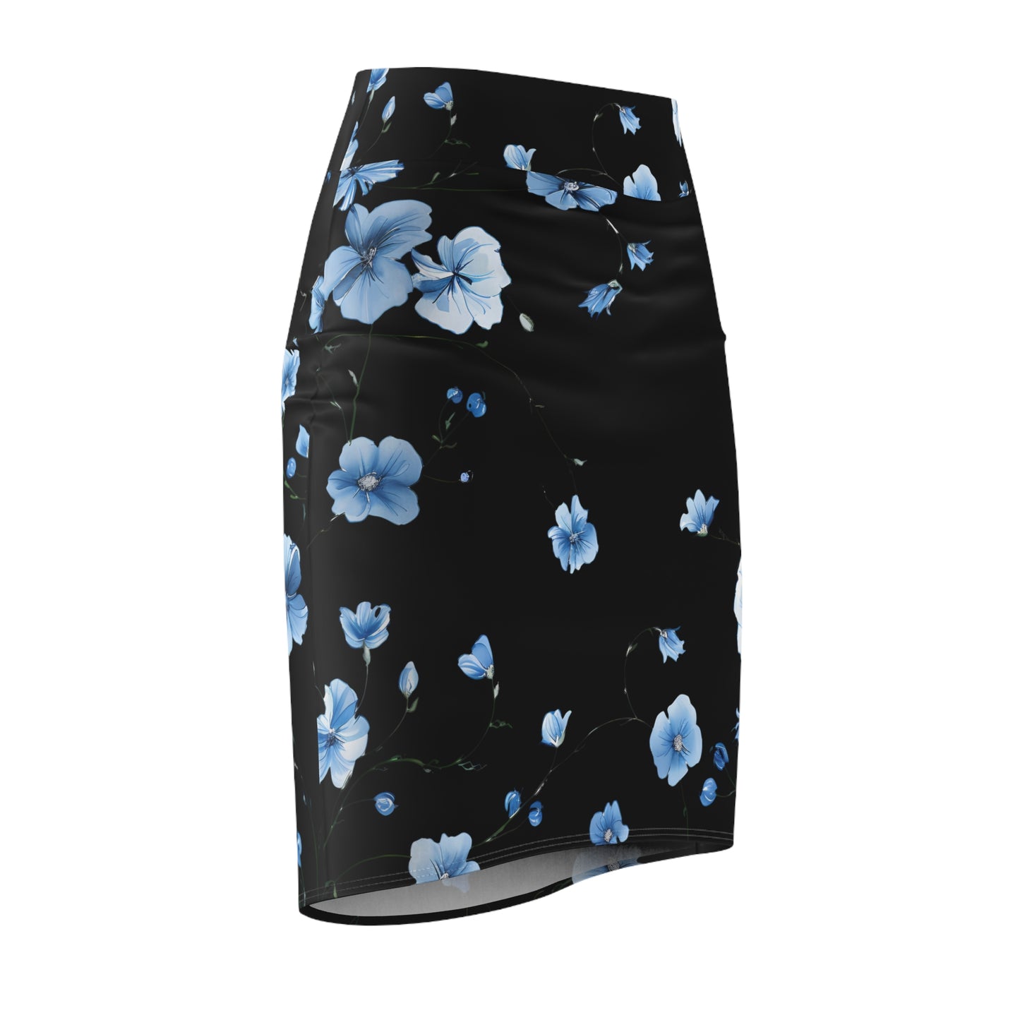 Top Modesty Clásico Women's Pencil Skirt (Black)