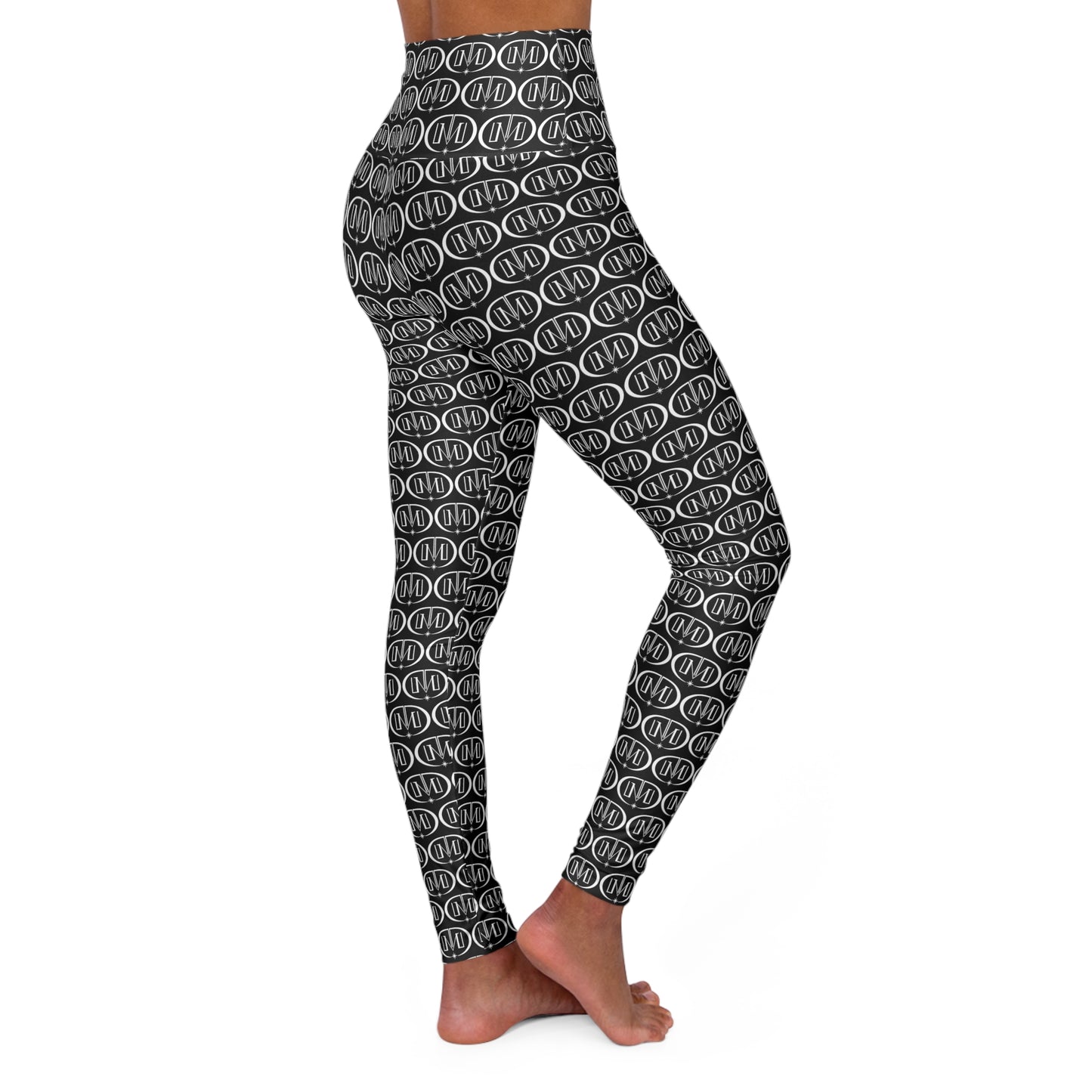 Top Modesty Perfect High Waisted Yoga Leggings (Black)