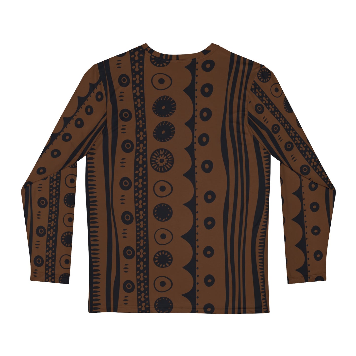 Top Modesty Men's Kenny Long Sleeve Shirt (Brown)