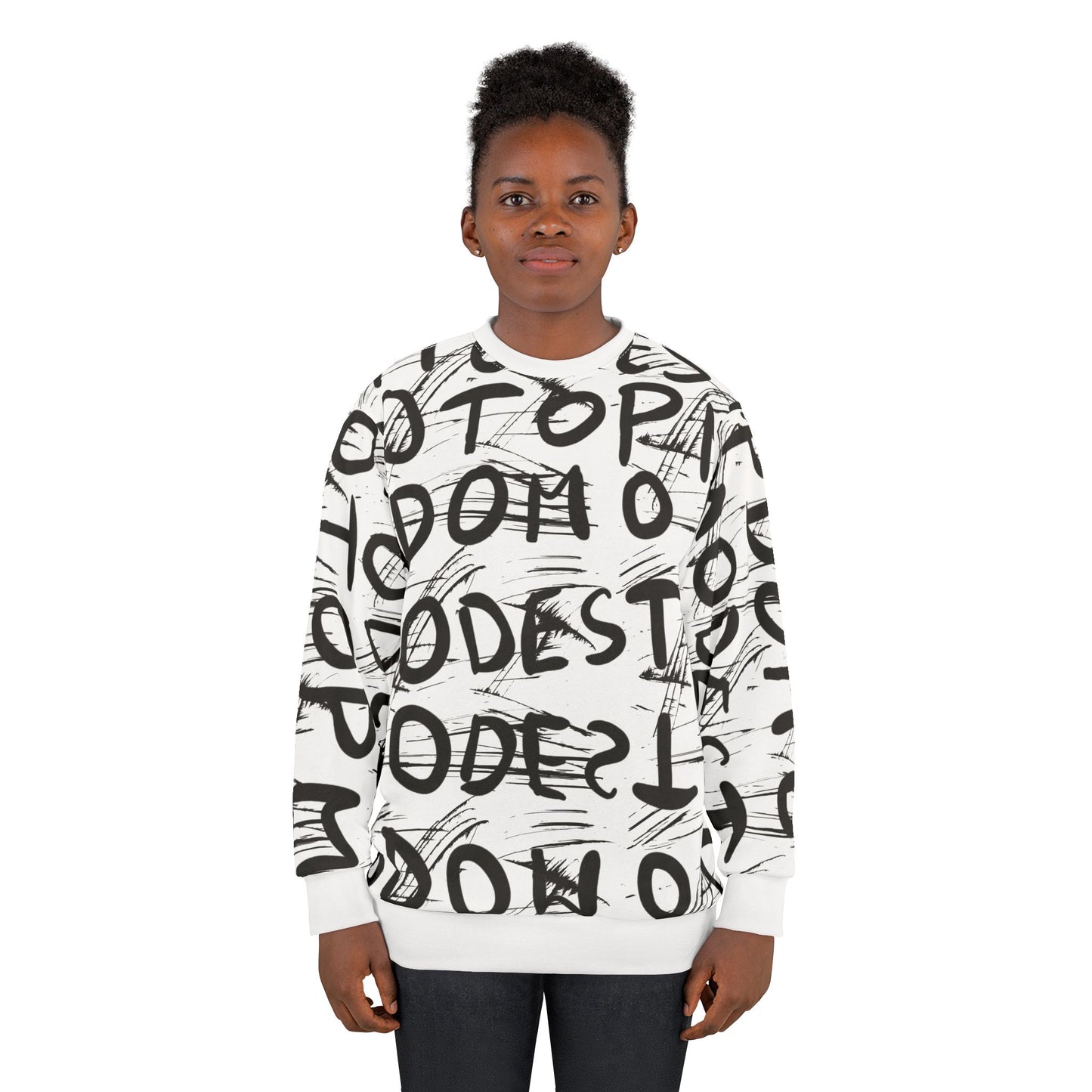 Top Modesty Level-Up Unisex Sweatshirt