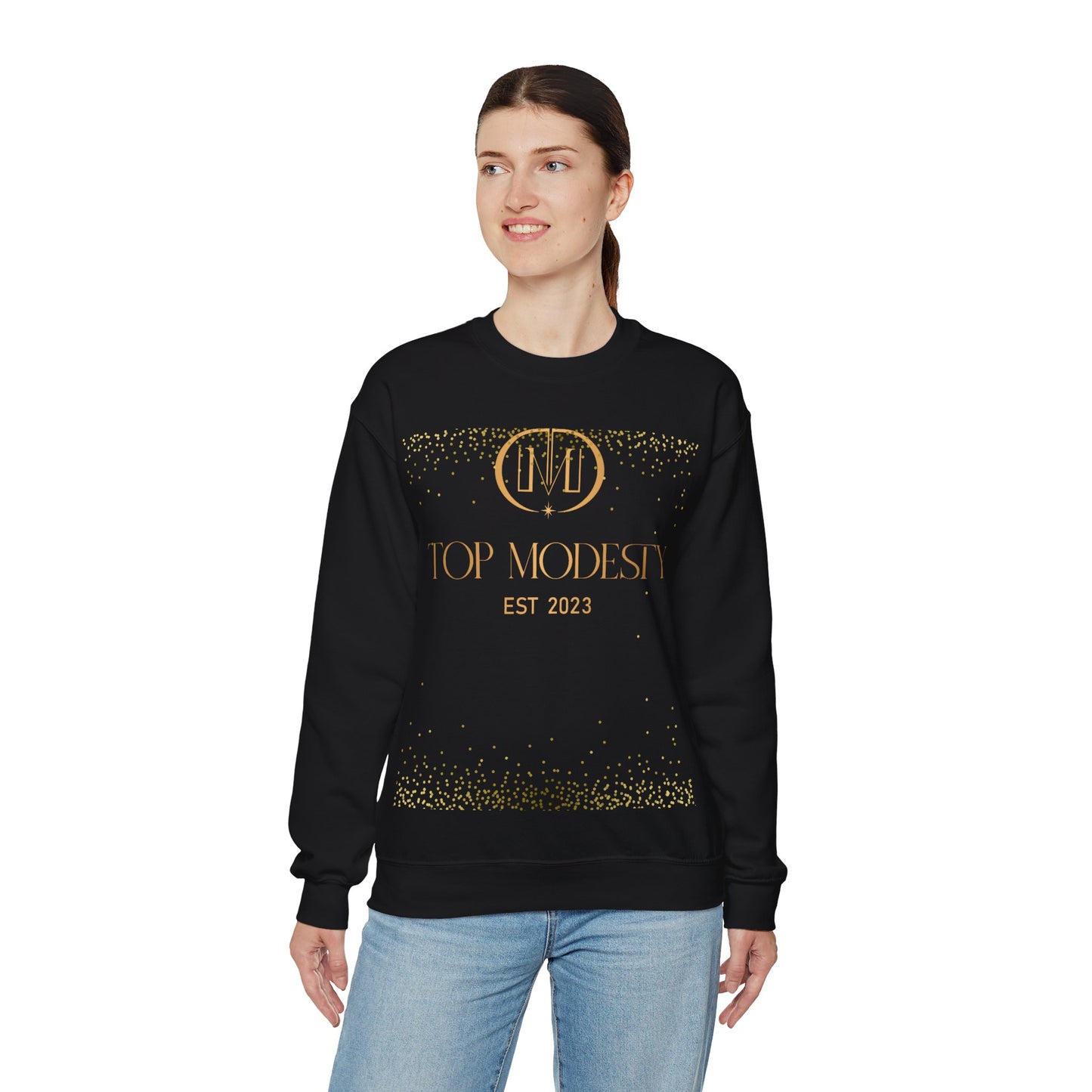 Top Modesty InStars- Unisex Heavy Blend™ Crewneck Sweatshirt