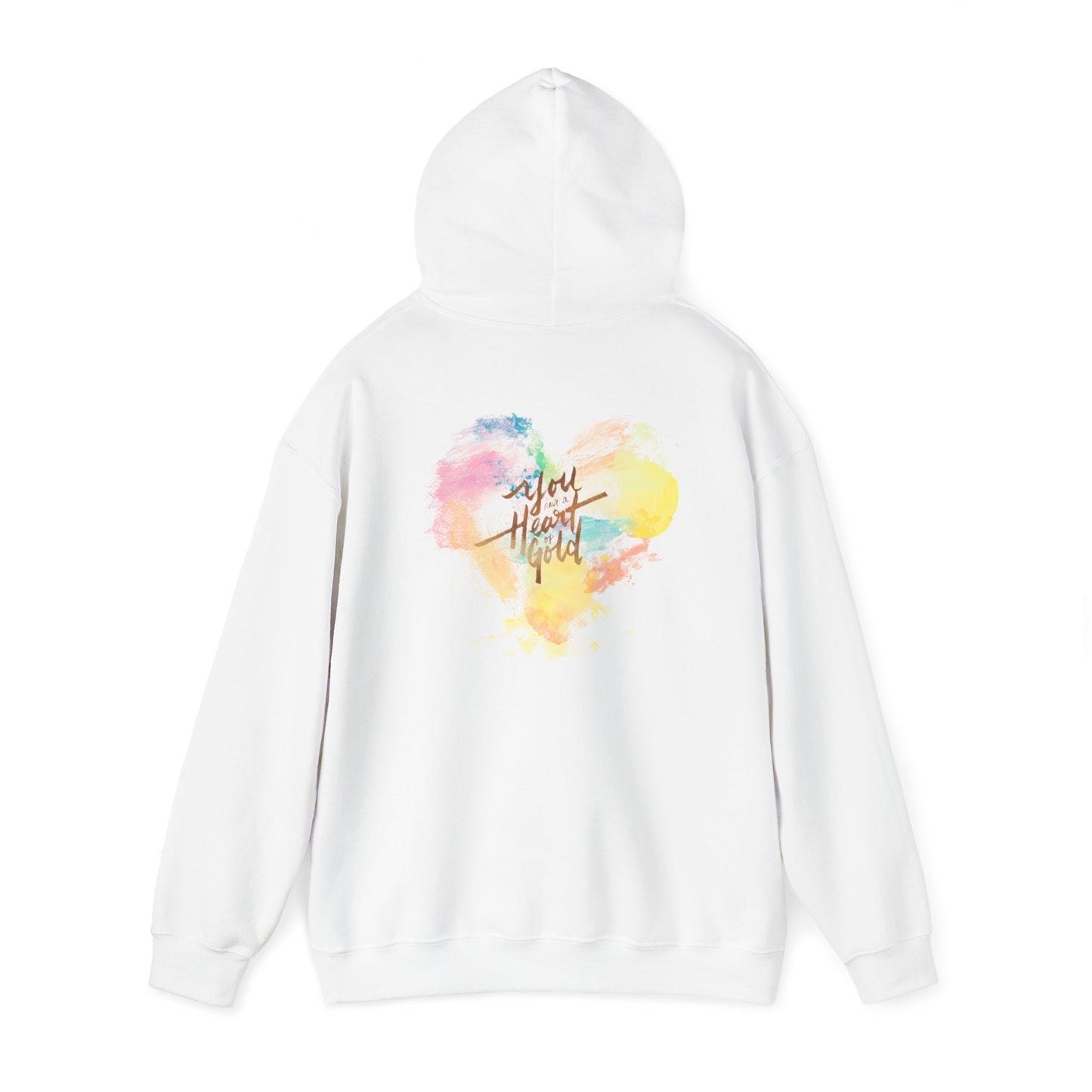 Top Modesty Heart of Gold Unisex Heavy Blend™ Hooded Sweatshirt