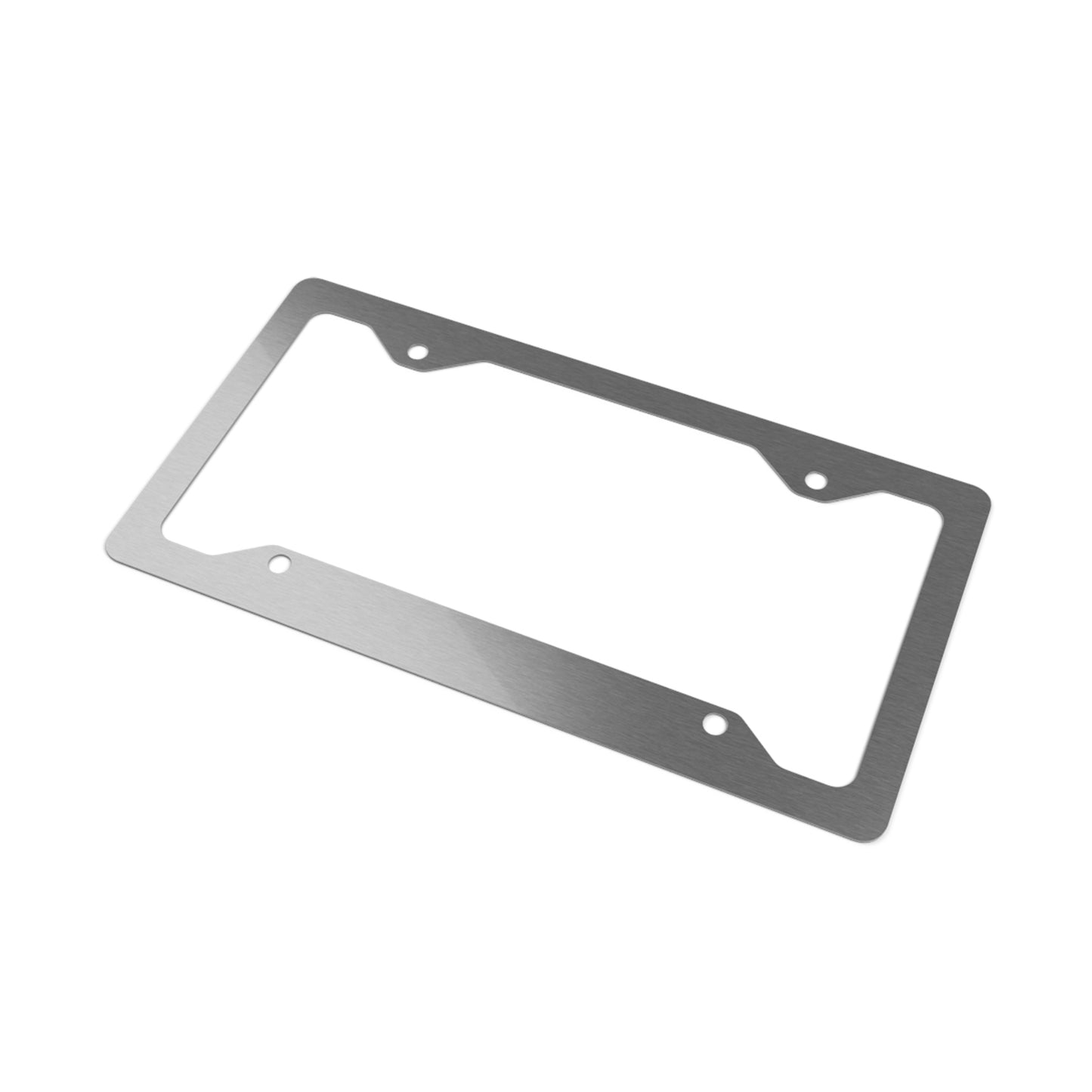 Top Modesty Metal License Plate Frame