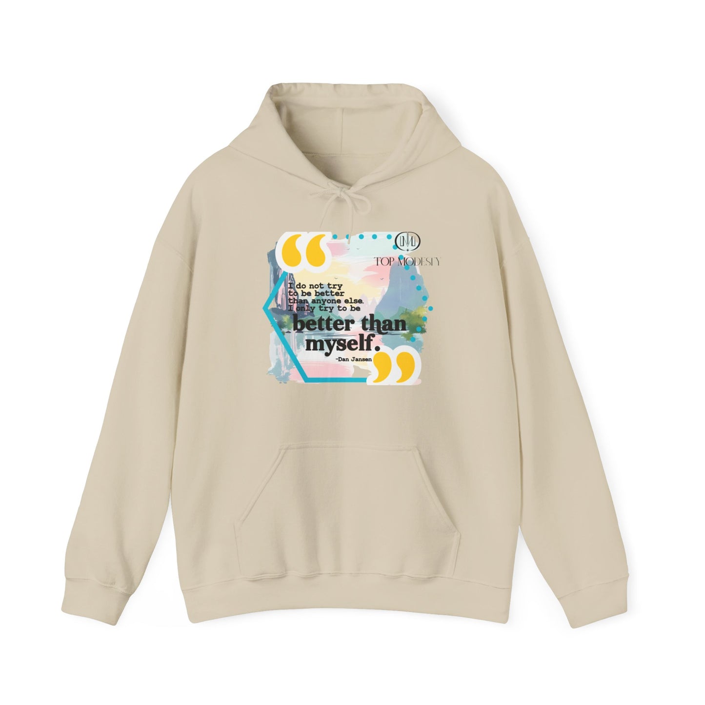 Top Modesty Hooded One Sweatshirt (unisex)