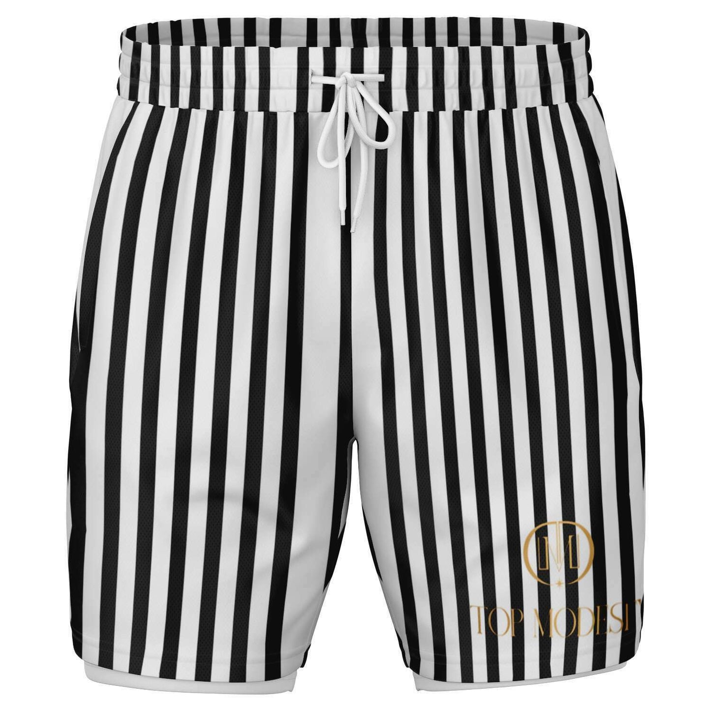 Top Modesty Men's 2-in-1 Shorts