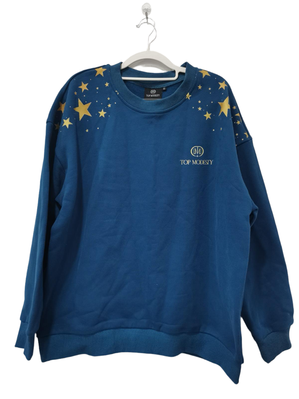 Top Modesty Simply Stars Crewneck Sweater