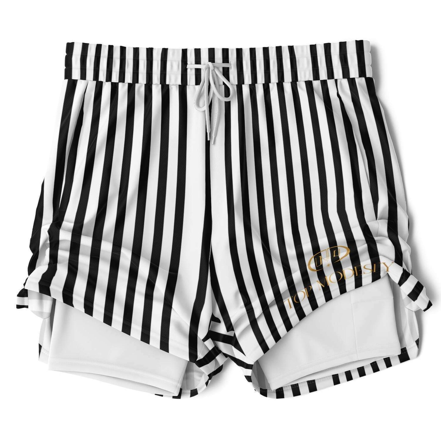 Top Modesty Men's 2-in-1 Shorts